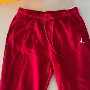 Nike Men's Bright Red Joggers